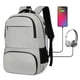 thumbnail image 3 of Mochila de picnic Sonducket aislada de tela Oxford gris oscuro, 3 of 6