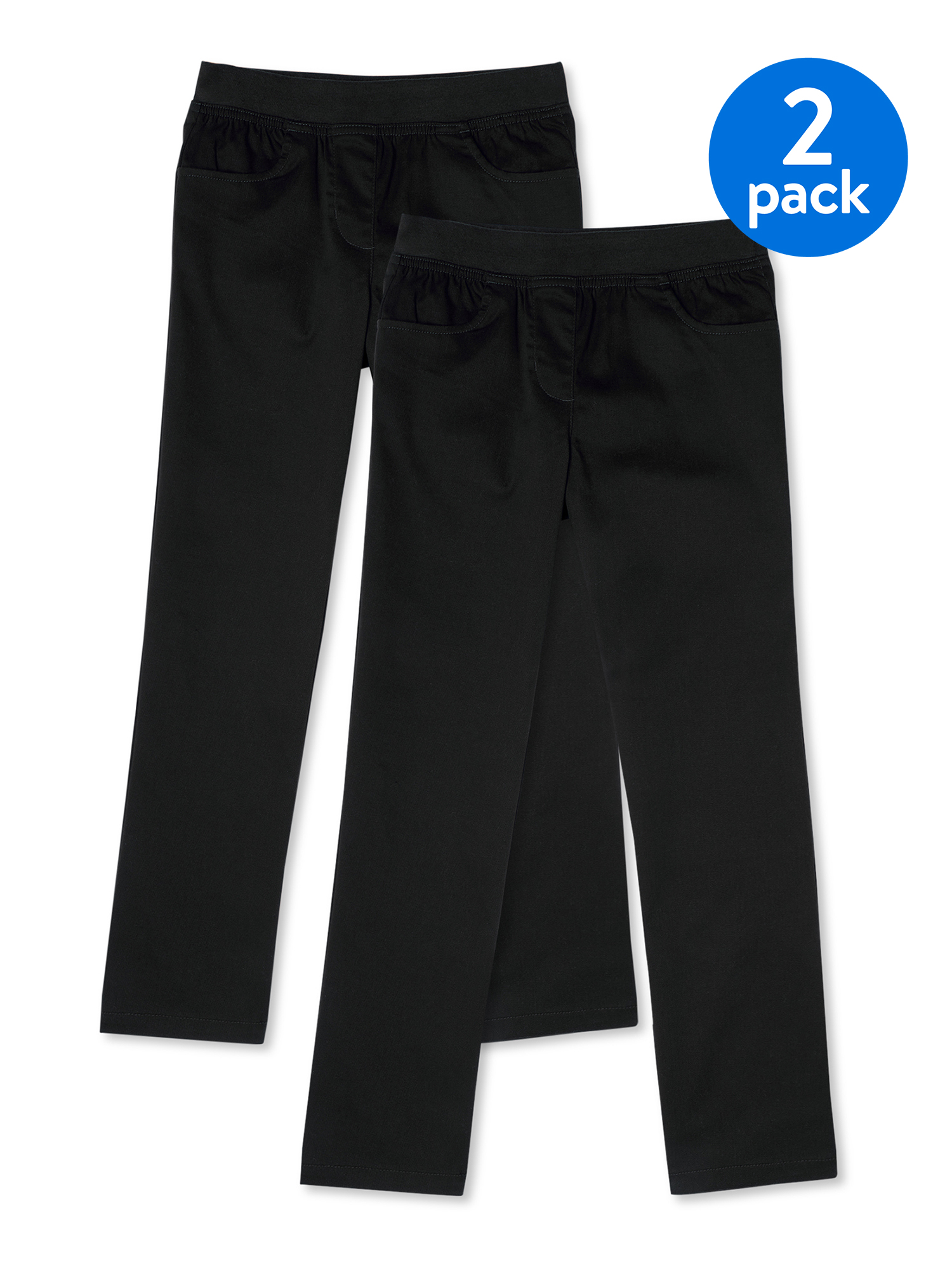 Girls School Uniform Pull-On Pants 