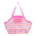 thumbnail image 1 of Rainbow Color Beach Bag Portable Beach Toy Handbag Kids Seashell Mesh Pouch, 1 of 7