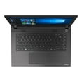 thumbnail image 3 of Toshiba Satellite CL45-C4330 - Intel Celeron - N2840 / up to 2.58 GHz - Windows 10 Home - HD Graphics - 2 GB RAM - 32 GB eMMC - 14" 1366 x 768 (HD) - textured resin in brushed black, 3 of 6