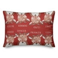 thumbnail image 2 of Creative Products Reindeer Pals 20 x 14 Indoor / Outdoor Pillow, 2 of 3