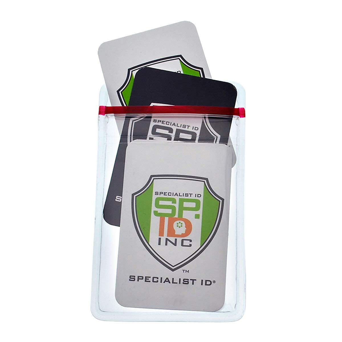 Specialist ID Water Resistant Badge & ID Holders, Vinyl, 100 Count