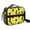 Ninja Cat Yellow, variant on Ninja Cat Yellow Pattern Insulated Lunch Bag with Shoulder Strap and Bottle Holder,Bento School Lunch Bag Box,11x9.5x3.5 Inches
