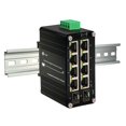 thumbnail image 1 of Conmutador de fibra industrial Gigabit Throncom de 8 puertos gestionado, 1 of 7