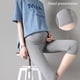 thumbnail image 5 of Soporte para el vientre de alta elasticidad, forma de mujer embarazada transpirable y sin costuras, adecuado para el verano,gris oscuro,XL, 5 of 5