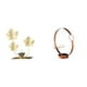thumbnail image 1 of Figura decorativa de metal con flores y hojas, soporte para botellas de hierro, ideal para regalar o decorar el hogar, la oficina o la cocina., 1 of 8