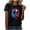 #02, variant on Busydd Womens Fall Tops Trendy Halloween Graphic Tees for Women Casual Comfy Round Neck Cotton Womens T Shirts Summer Short Sleeve Going Out Tops S