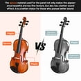 thumbnail image 2 of Yescom 4/4 Soild Wood Violin Set Fiddle Matte Full Size Beginner Violin with Case & Bow Shoulder Rest for Student, 2 of 11