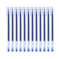 thumbnail image 2 of 12-Pack Transparent Multicolor Pens 0.5mm Extra Fine Tip Quick-Drying Ink, Press-Out Nib, Polyhedral Resin Barrel for Office Home Writing, 2 of 6