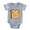 Heather Grey, variant on CafePress - Angry Toast - Cute Infant Baby Football Bodysuit