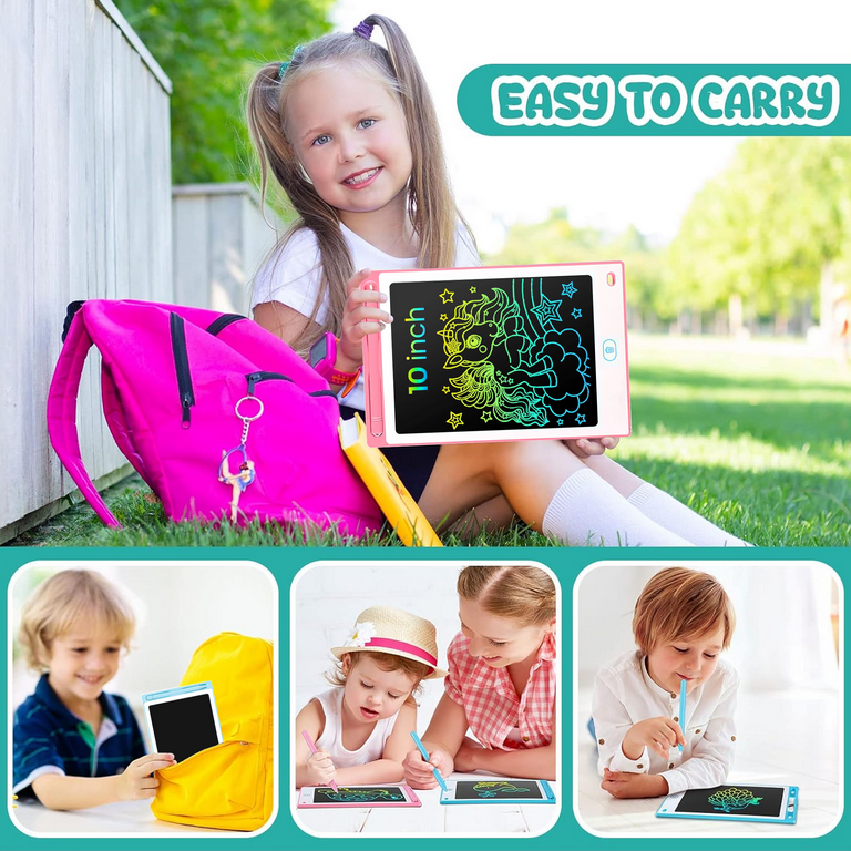 Richgv LCD Writing Tablet, 10 Inch Doodle Board, Pack of 2 photo 5