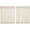 Natural Creme White, variant on VHC Brands Simple Life Flax Natural Country Farmhouse Kitchen Window Curtain Tier Set of 2 L24xW36