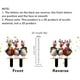 thumbnail image 5 of Christmas Animals Decoration 2D Flat Outdoor Garden Decoration Ground Stakes Holiday Gifts, 5 of 5