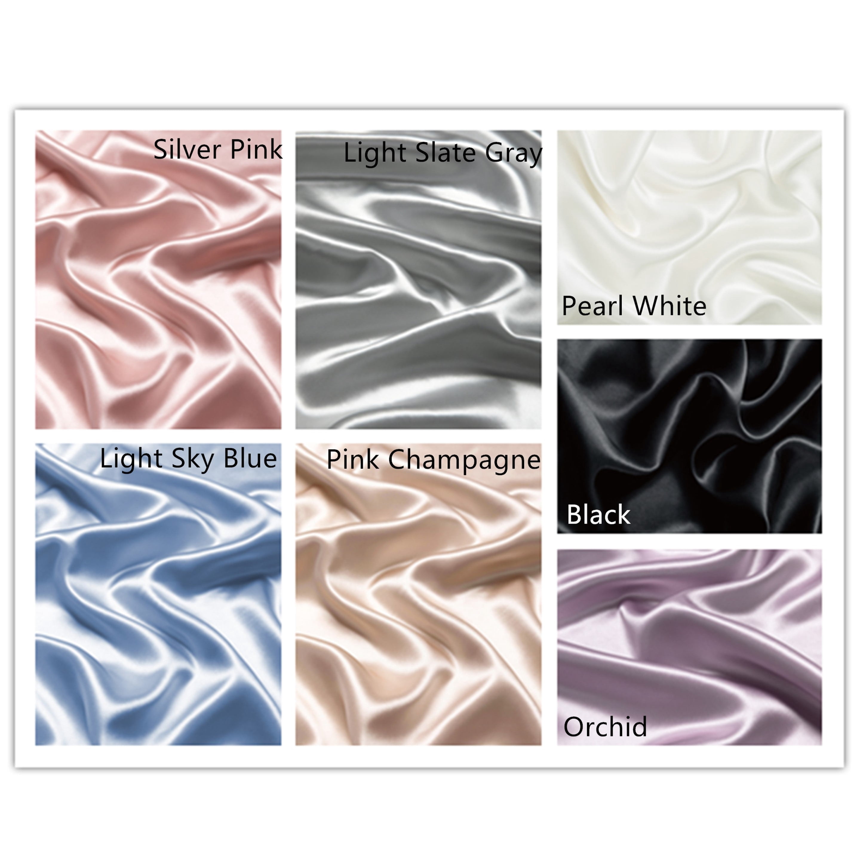 100% Mulberry Silk Pillowcase for Hair and Skin, Envelope Style Luxurious 19 Momme Pillow Case Cover Silver Pink N/A King