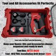 thumbnail image 5 of Inserto Organizador TidyTool M12INSTALLR3 para Taladro Milwaukee M12 2505-20 compatible con Packout 48-22-8435, 5 of 5