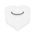 thumbnail image 4 of Organizador de joyas transparente con forma de corazón, caja de plástico para guardar joyas y objetos artísticos., 4 of 14