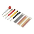 thumbnail image 1 of Carpentry Pencil Set, Sharpener 45mm Extended Nib Woodworking Scriber Pen  For Marking Wood Plastic, 1 of 8