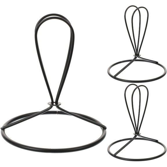 FOMIYES 3pcs Iron Lamp Shade Light Bulb Clip Adapter Clip on Metal Lampshade Adapters