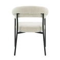 thumbnail image 3 of ACME Jirina Arm Chair (Set-2) in Beige Chenille & Black, 3 of 3