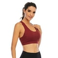 thumbnail image 4 of Tinglu Yoga Bra Back Strappy Sports Bras with Removable Padded, 4 of 8