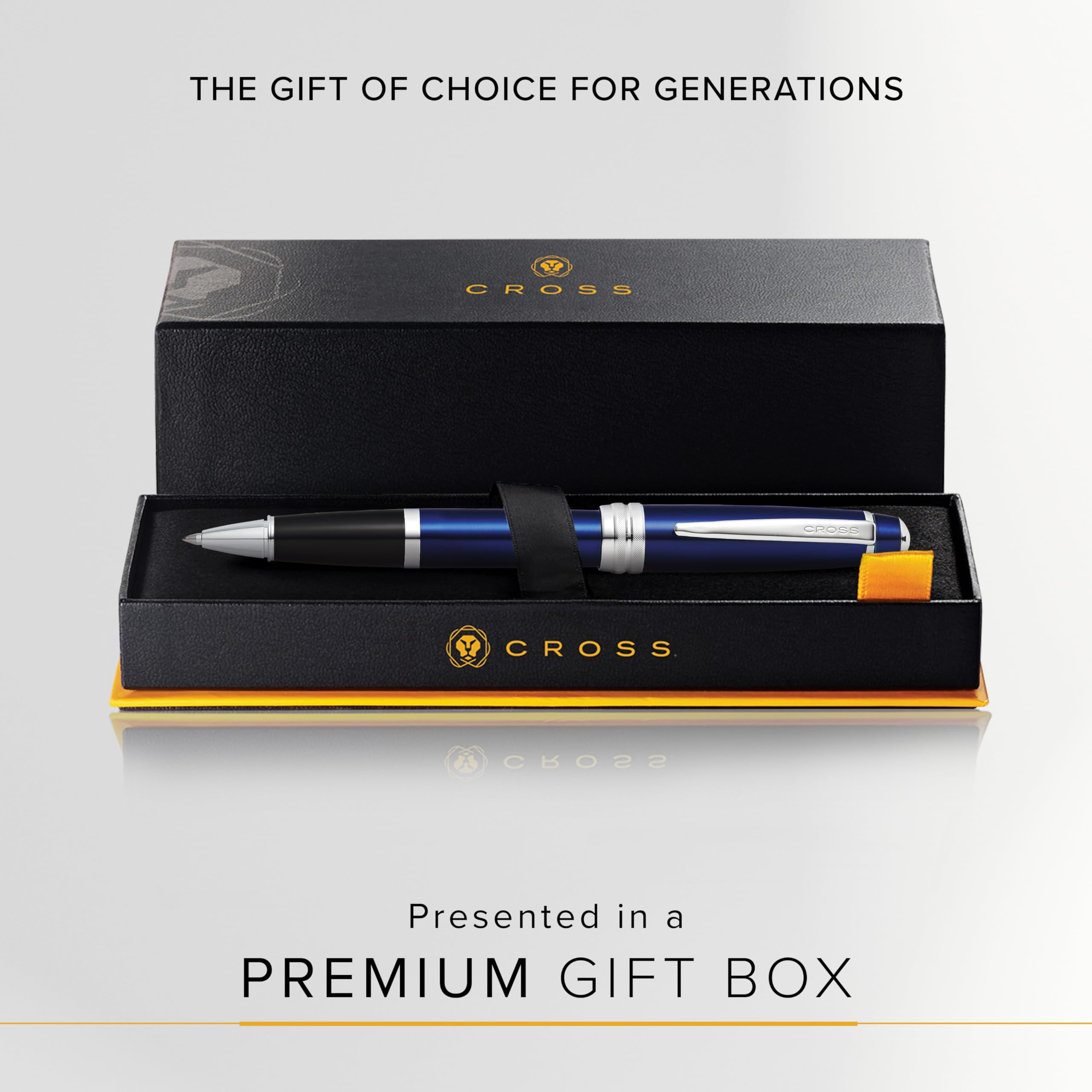 Cross Bailey Lacquer Rollerball Pen Blue - Writing Tools