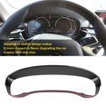 thumbnail image 3 of Dashboard Decoration Cover,2 pcs Car Carbon Dashboard Decoration Cover Trim Car Dashboard Decoration Cover Dashboard Decoration Coverfor BM Series Dashboard Decoration Trim Exquisite Design, 3 of 7
