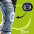 thumbnail image 2 of Rodillera deportiva de compresión MAXFIT modelo HX905 Maxfit sports  Rodillera corta, 2 of 8