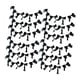thumbnail image 4 of 12 piezas de guirnalda de lazos, pancarta colgante, pancarta de lazo, decoración de fiesta, decoraciones de fiesta con lazos Negro, 4 of 9