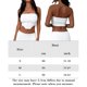 thumbnail image 2 of Blusa Mangas Largas Top mujer Sexy vaina pulóver textura rayada fiesta Clubwear Kuymtek  Blanco T M para Mujer, 2 of 6