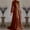 Brown, variant on CALAFEBILA Fall Dresses for Women 2025,Women Fashion Shiny Sequin Formal Ball Party Dress Deep V Neck Bodycon Long Dress