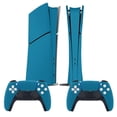 thumbnail image 2 of Skin Sticker for PS5 Slim / Pro / Standard Disc / Digital Edition Console and Controllers Decals for PlayStation 5 CG Blue, 2 of 5