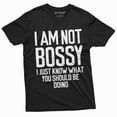 thumbnail image 3 of I Am Not Bossy T-Shirt Womens Mens Unisex Funny Boss Tee Shirt Manager Jobs Tee (X-Large Military Green), 3 of 6
