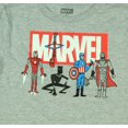 thumbnail image 2 of Marvel Comics Boy's Artist Collaboration Series Superhero T-Shirt (Large), 2 of 2