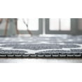 thumbnail image 5 of Unique Loom Decatur Collection Area Rug - Trellis (2' x 8' Runner Black/Ivory), 5 of 7