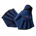 thumbnail image 1 of Material de buceo para niños adultos Guantes de natación Guantes de palma de pato para remar con los dedos Aletas de buceo flotantes Guantes de buceo para natación en invierno, 1 of 6