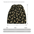 thumbnail image 3 of Disketp Christmas Gold Deers Slouchy Beanie Hip-Hop Soft Lightweight Running Beanie Adult Hats Chemo Cap for Men Women, 3 of 8