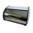 thumbnail image 4 of Fiocias Bread Box Multipurpose Bread Bin with Roll Lid Bread Keeper Bread Storage Holder White, 4 of 9