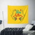 thumbnail image 4 of Bingfone Polyester Fabric Tapestry Bless This Home Wall Hanging Tapestry,Daily Decorative Tapestry For Bedroom Living Room Dorm 60l X 51w Inches, 4 of 9