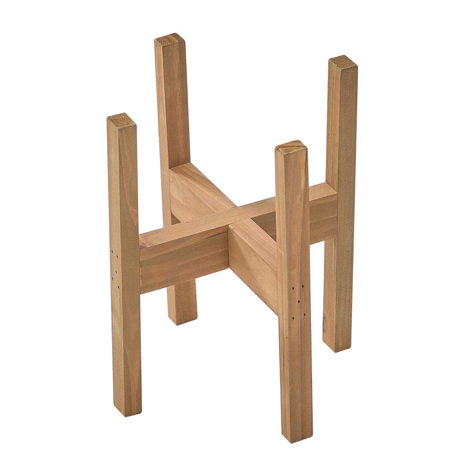 6 Dans le Support d’Usine de Bois  Brun