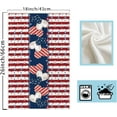 thumbnail image 4 of 4th of July Kitchen Towels Patriotic Decorations Stripe Stars Heart Dish Towels Memorial Day Independence Day Hand Towels 18x26 Inch Set of 2, 4 of 6
