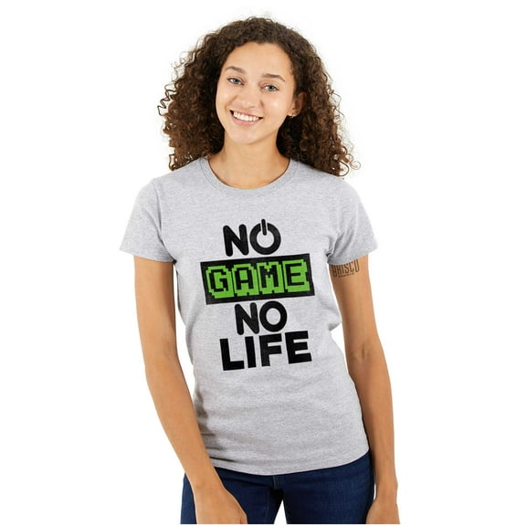 No Game No Life Womens Slim Fit Graphic Tee Brisco Brands S