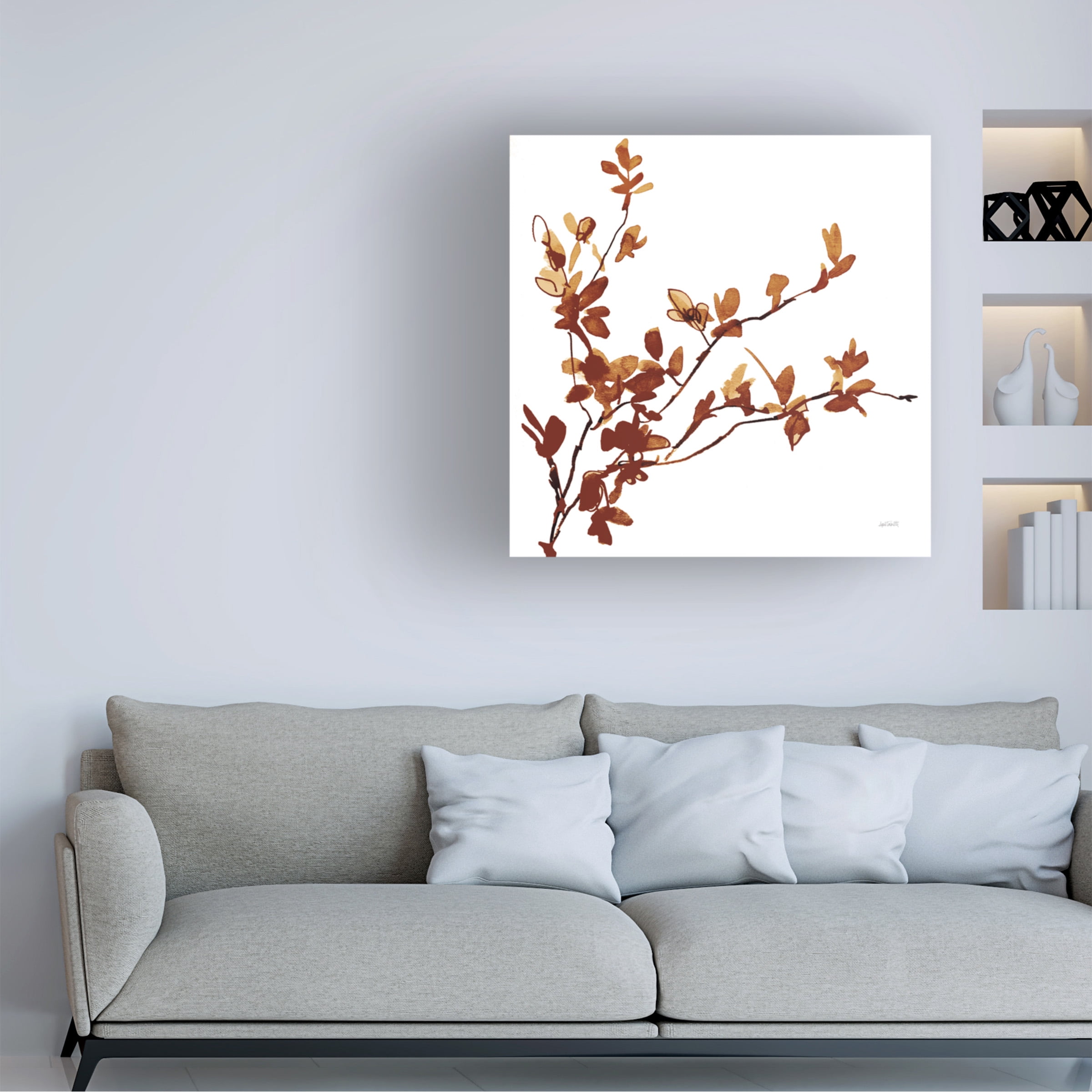 Anne Tavoletti 'Colors of the Fall IX' Canvas Art