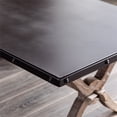 thumbnail image 6 of Connexion Decor Serra Wood with Metal Foil Coffee Table Antique Brown/White Wash, 6 of 8