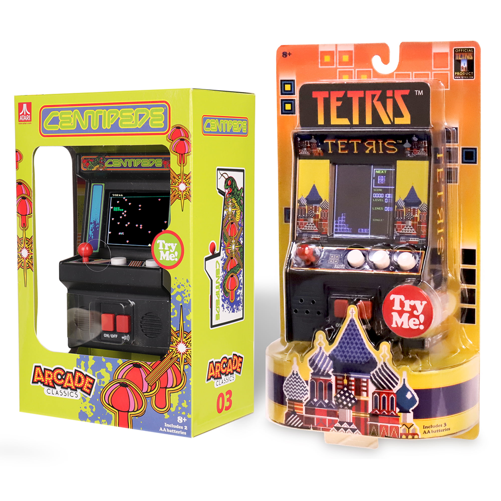 Tiny Arcade Tetris Miniature Arcade Game 