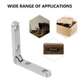 thumbnail image 4 of EeaseMX 10 bisagras de 90 grados para caja de madera, regalo, vino, joyero, cofre, bisagra para caja, 4 of 7