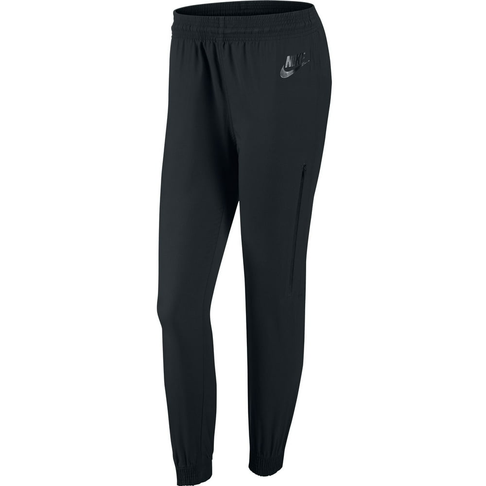 Nike - Nike Bonded Woven Women's Casual Athletic Sportswear Pants Black