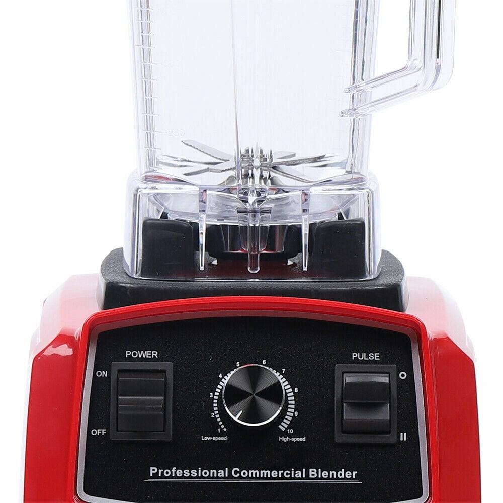 Professional Mixer 1500W, 2L Container Capacity, 24000RPM Speed, Smoothies, Soup, Shakes, Frozen Desserts, 1.6M Wire Length, -40 to 80C Working Temperature