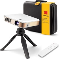 Kodak Luma 450 Smart Projector, Full HD Portable Pico Projector with Tripod, Remote & Carrying Case