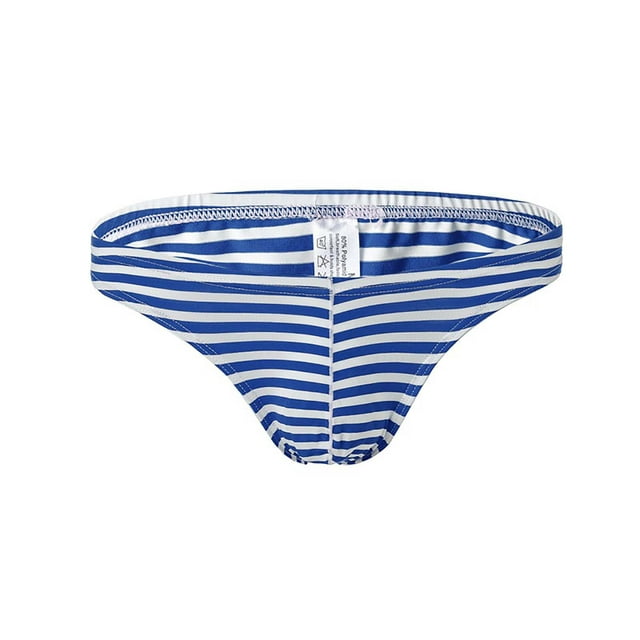 Caleçons pour Hommes Aguichant Caleçons pour Hommes Aguichant à Rayures Taille Basse sous-Vêtements