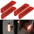 thumbnail image 3 of UHUSE 4 pcs Safety Reflective Tape Open Sign Warning Mark Car Door Sticker Accessories, 3 of 5